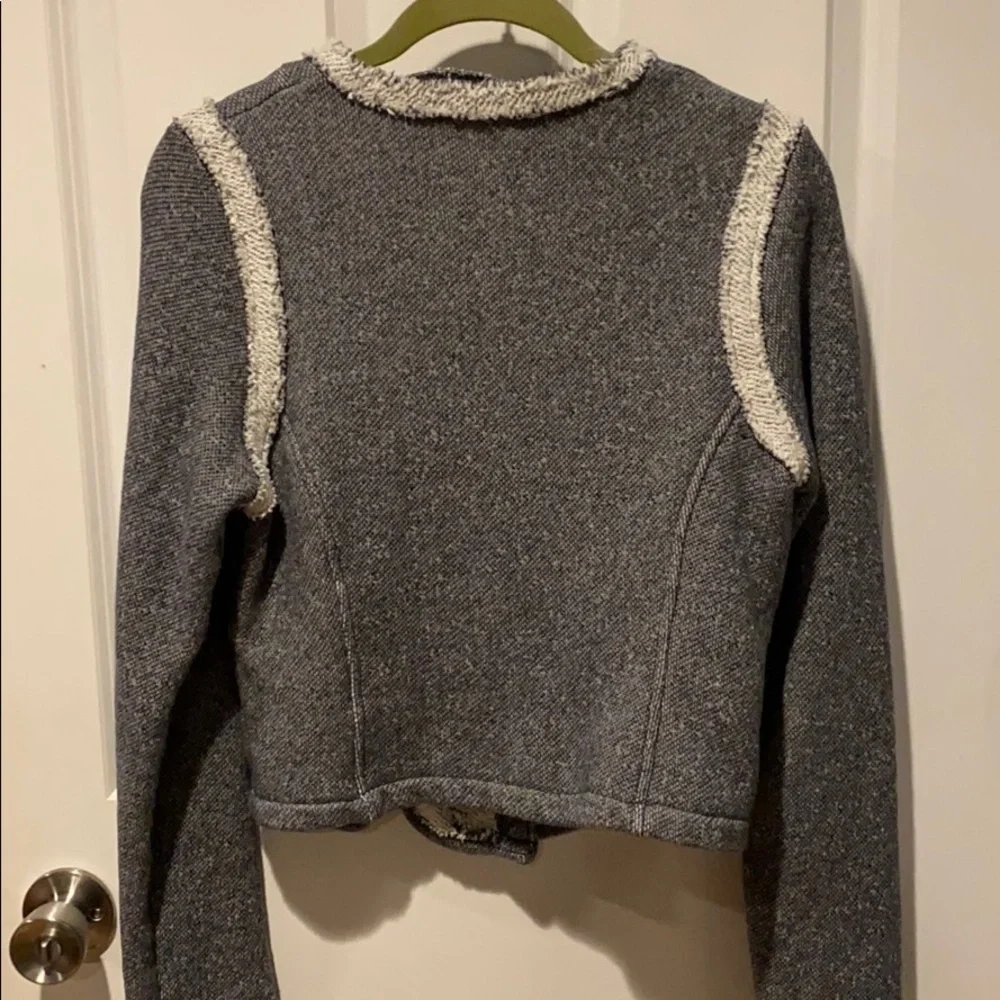 Gap French terry moto jacket